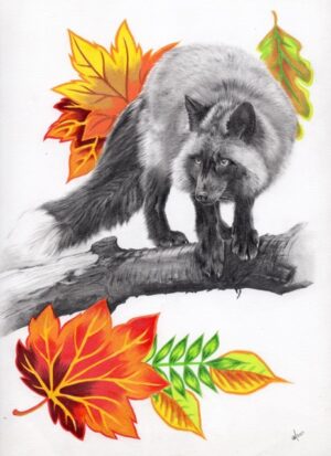 Autumn Fox - Original Artwork